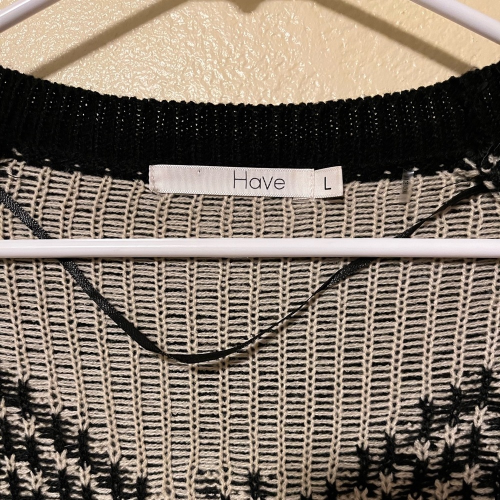 Have Boho Chevron Pattern Size Large Open Front C… - image 2